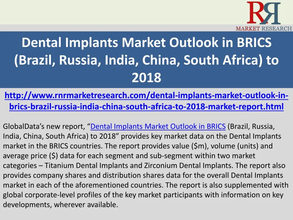 dental implants market outlook in brics brazil