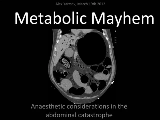 Metabolic Mayhem - slide 1
