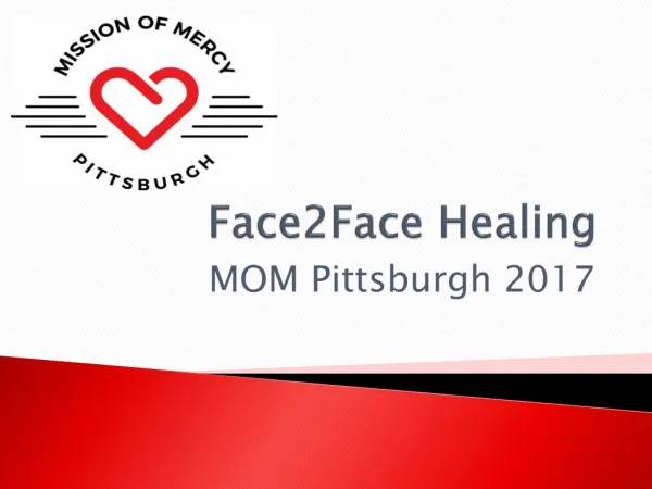 Face2Face Healing