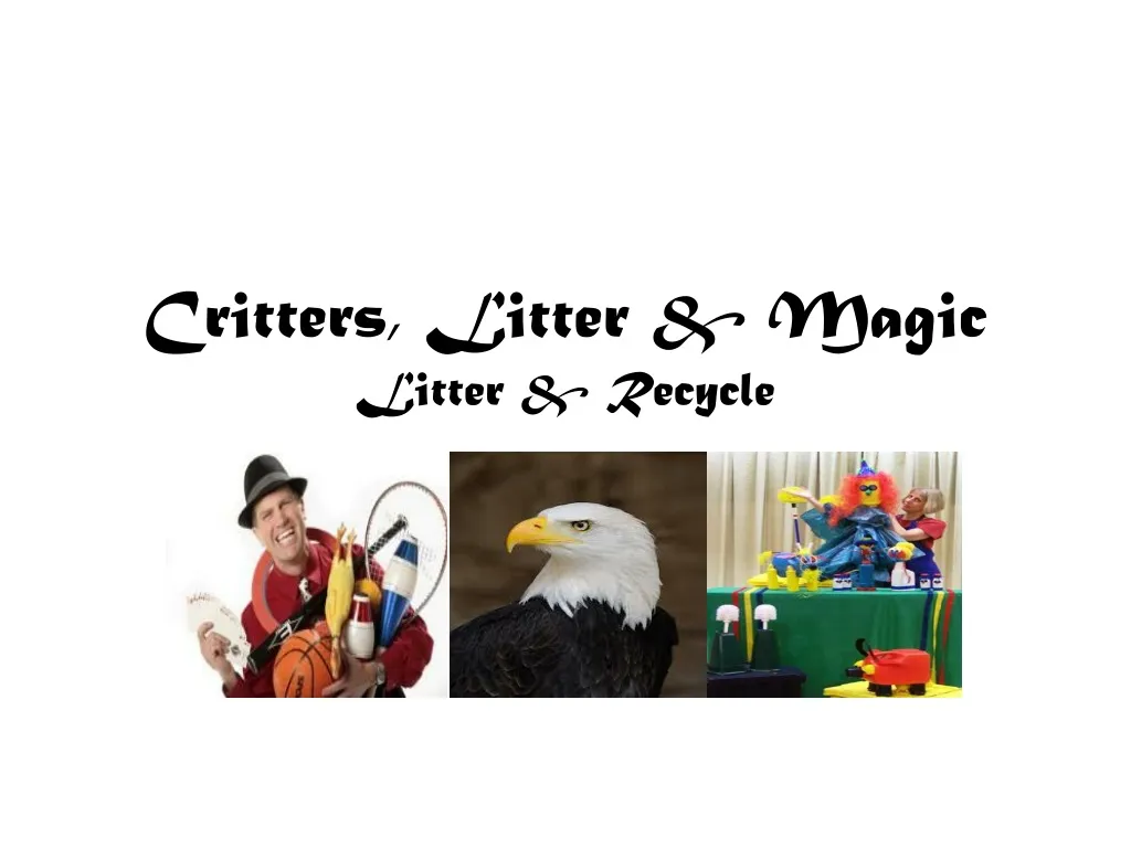 critters litter magic litter recycle