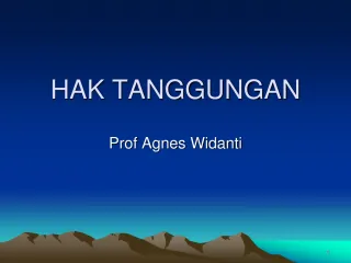 hak tanggungan - slide 1
