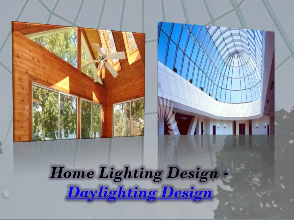 home lighting design daylighting design