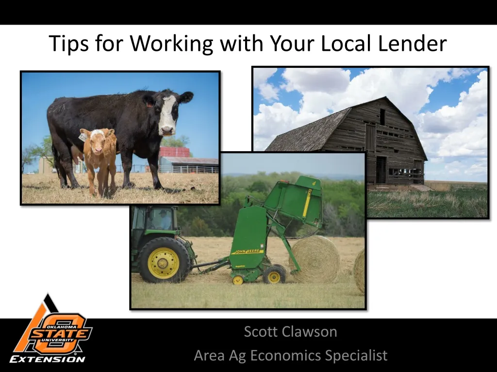 tips for working with your local lender