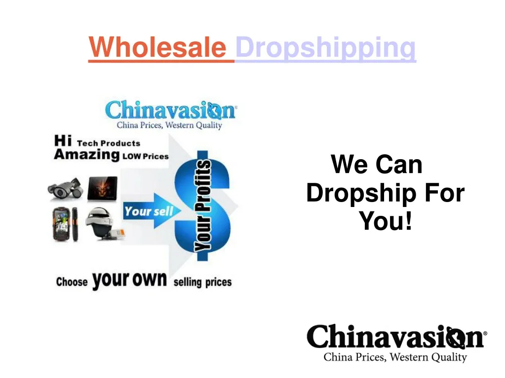 wholesale dropshipping