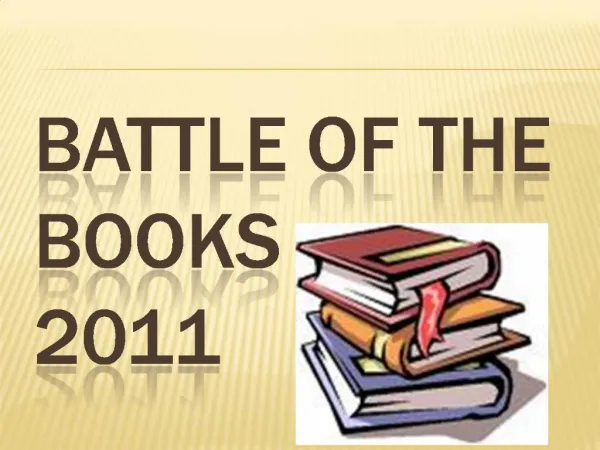 Battle of the books 2011