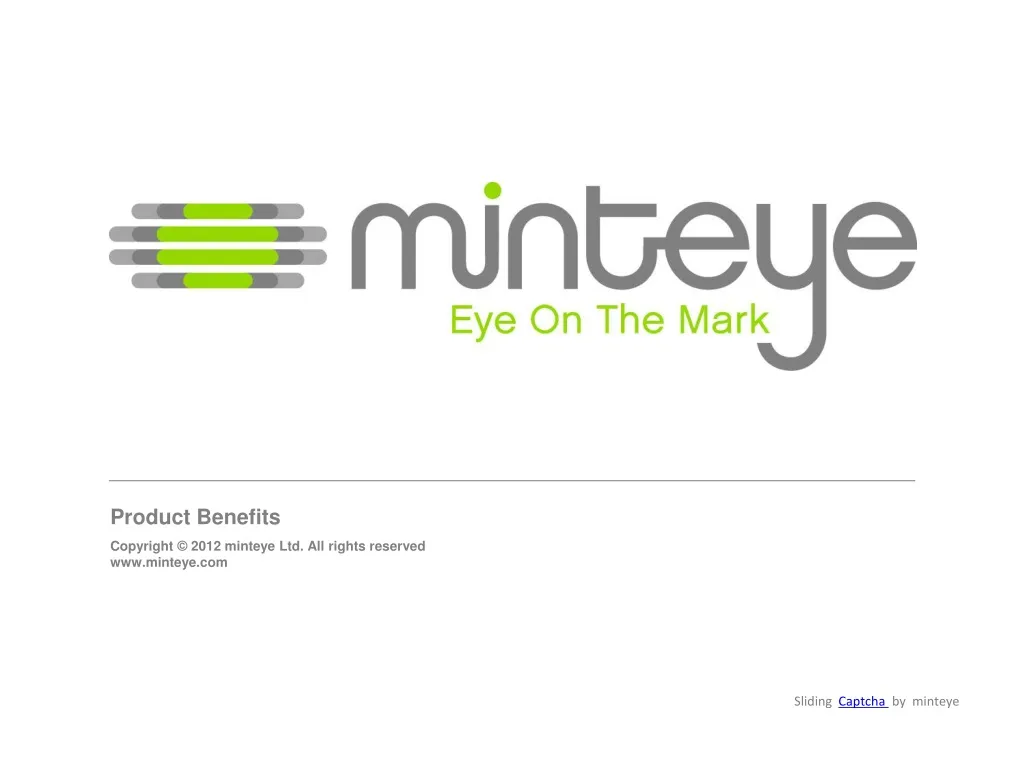 product benefits copyright 2012 minteye