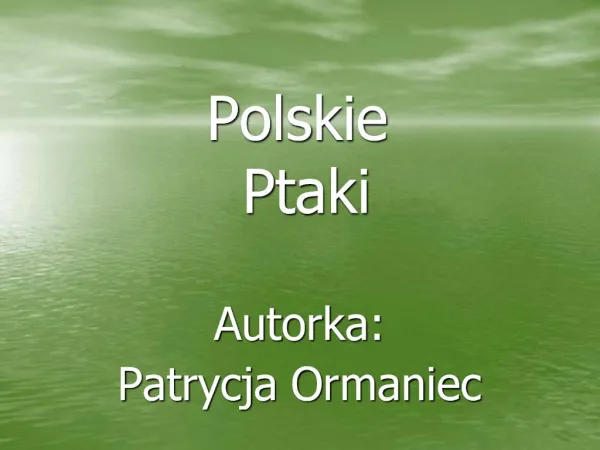 Polskie Ptaki