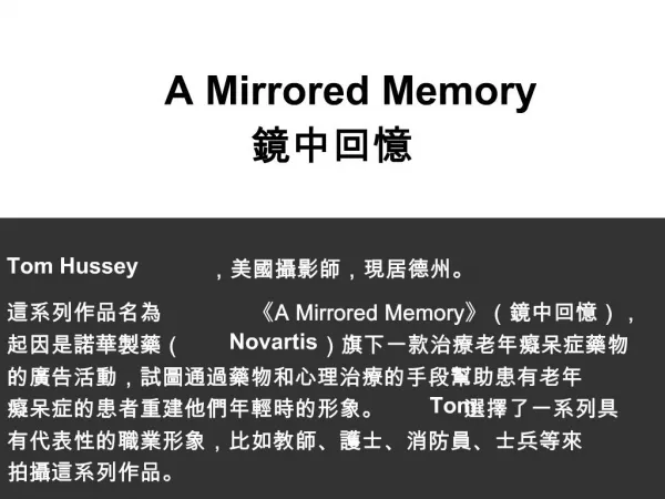 A Mirrored Memory