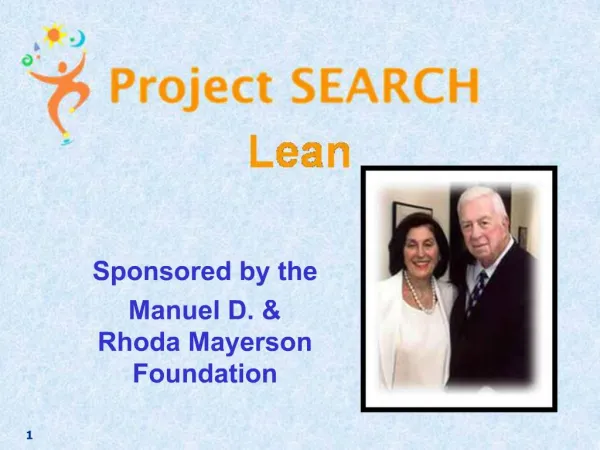 Sponsored by the Manuel D. Rhoda Mayerson Foundation