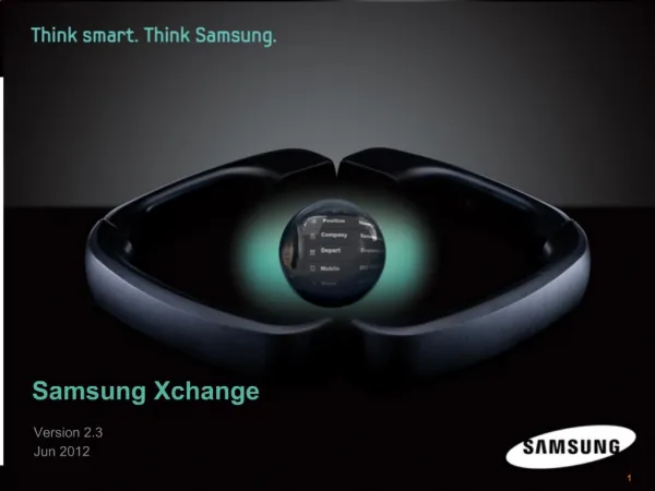 Samsung Xchange