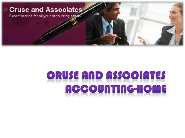 cruse and associates accounting-Home