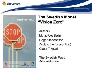 The Swedish Model Vision Zero - slide 1