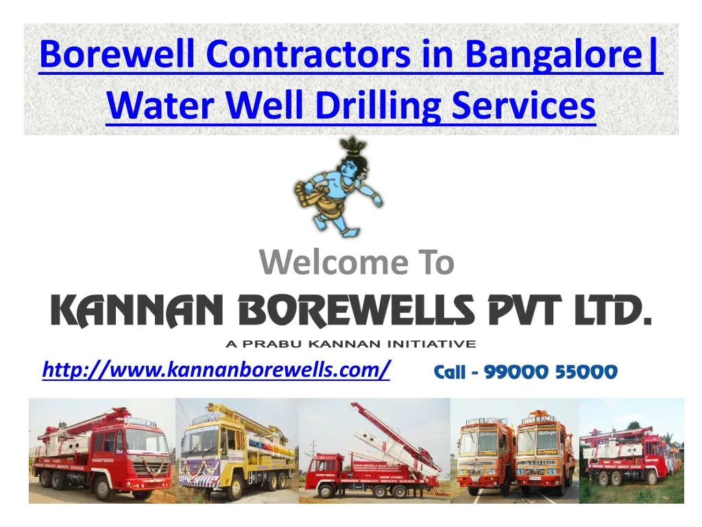 borewell contractors in bangalore water well drilling services
