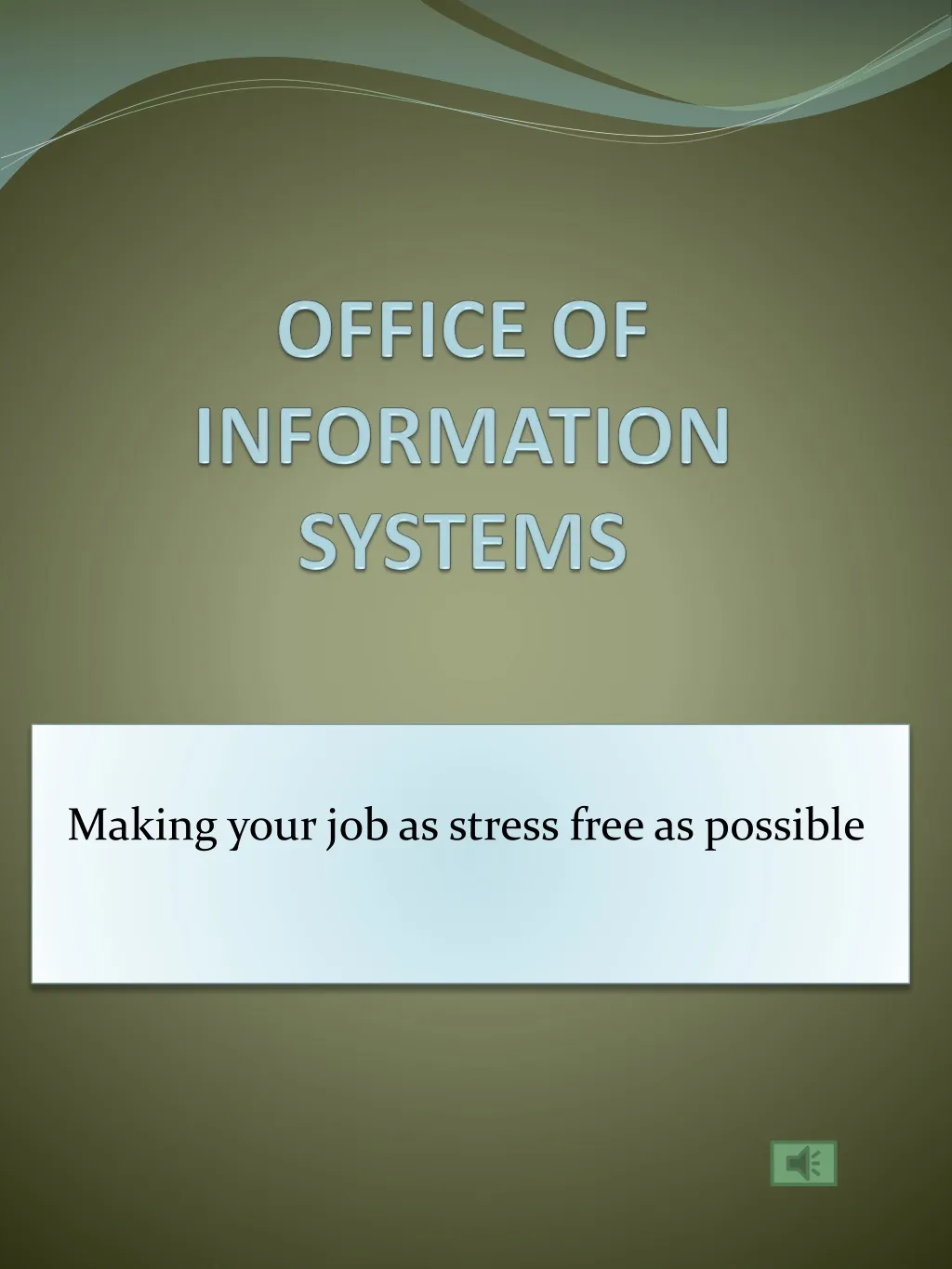 office of information systems