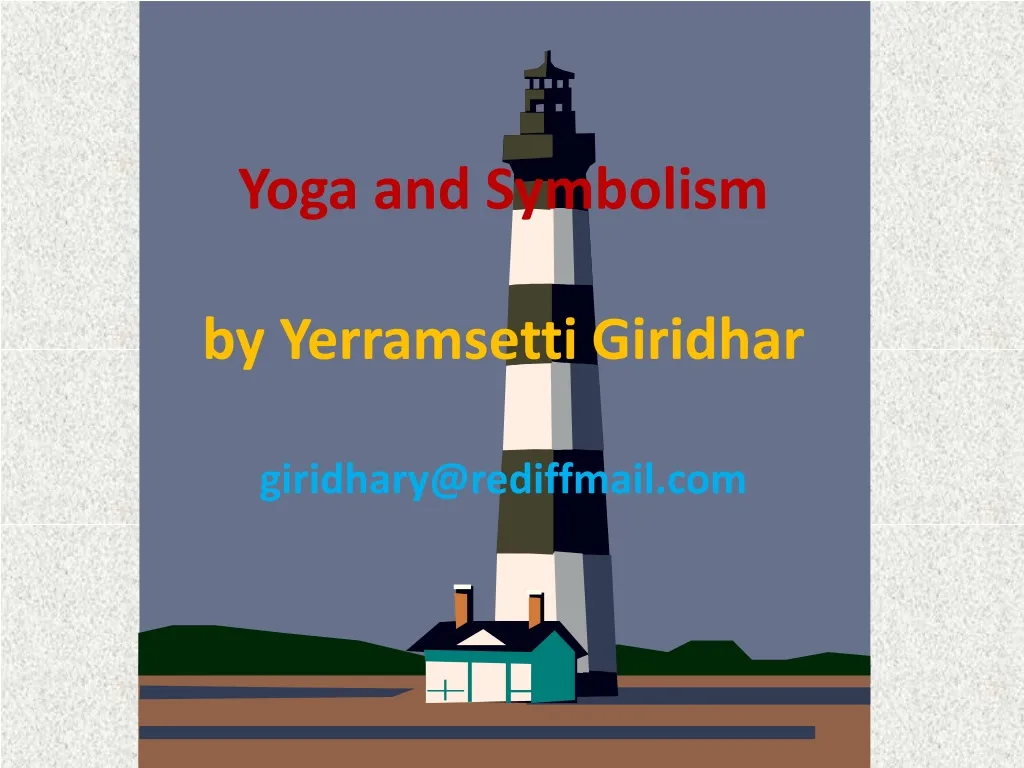 yoga and symbolism by yerramsetti giridhar