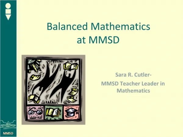 Balanced Mathematics at MMSD