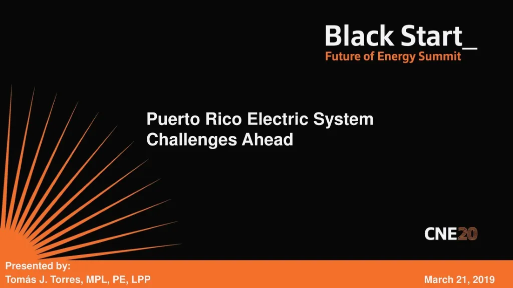 puerto rico electric system challenges ahead