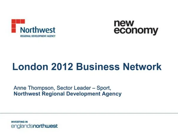 London 2012 Business Network