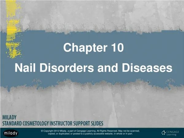 Chapter 10 Nail Disorders and Diseases