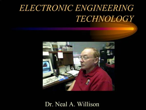 ELECTRONIC ENGINEERING TECHNOLOGY