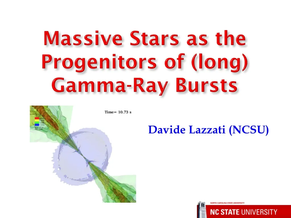 massive stars as the progenitors of long gamma ray bursts