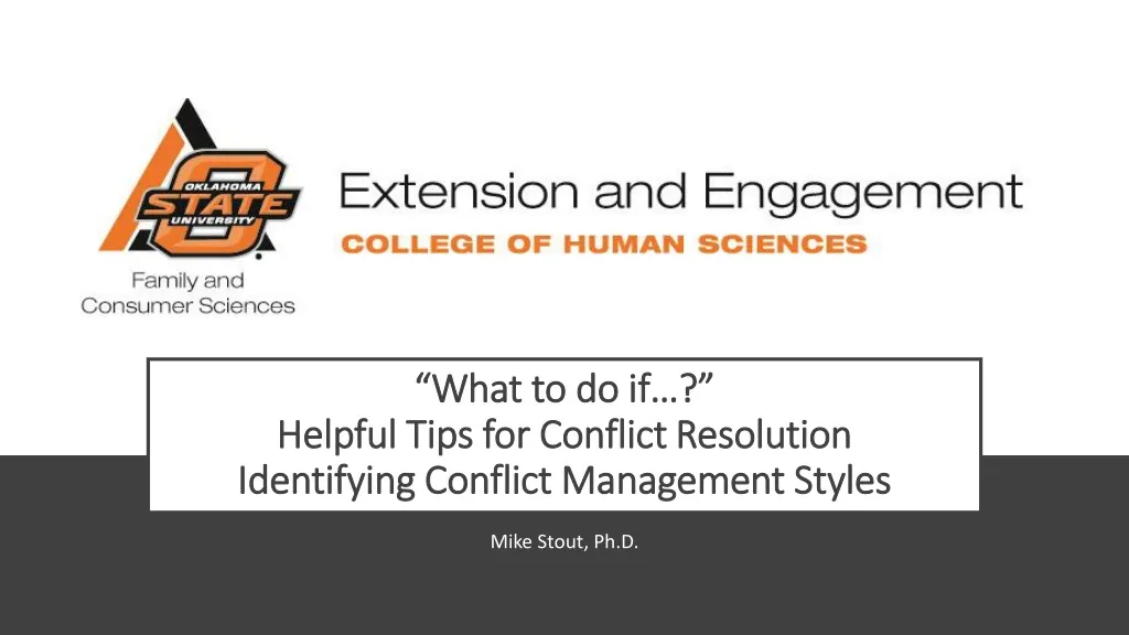 what to do if helpful tips for conflict resolution identifying conflict management styles