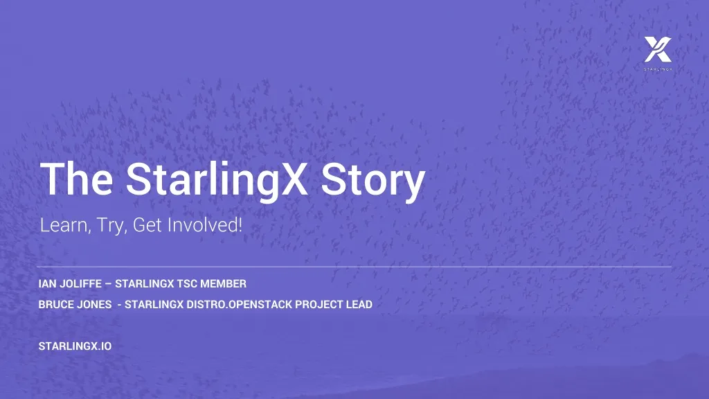 the starlingx story