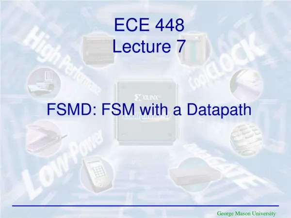 FSMD: FSM with a Datapath
