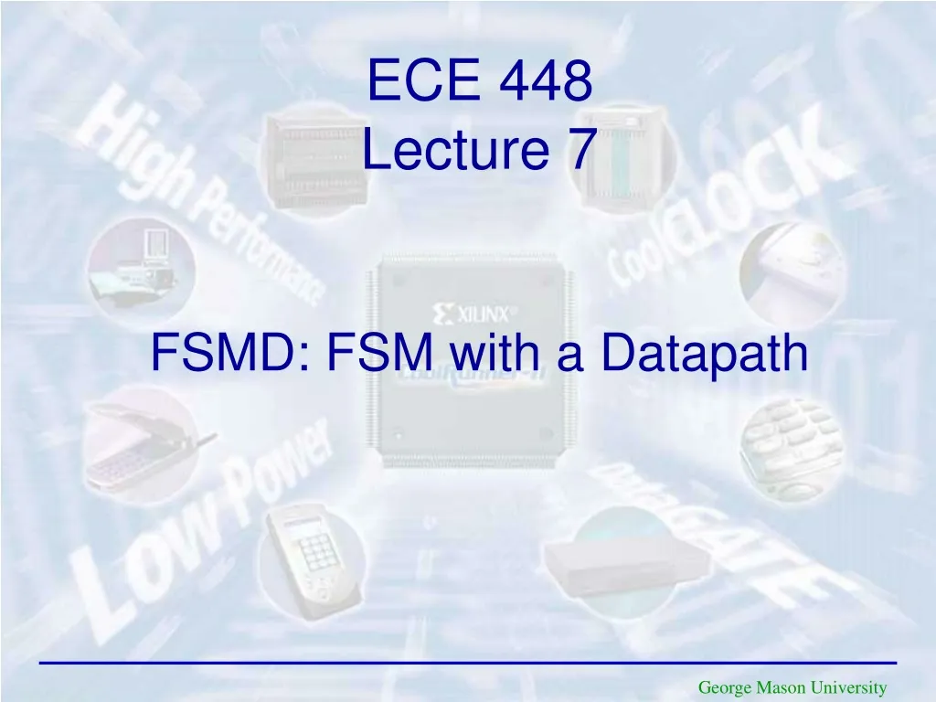 fsmd fsm with a datapath