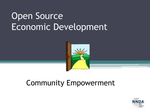Open Source Economic Development