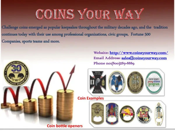 The benefits of custom challenge coins