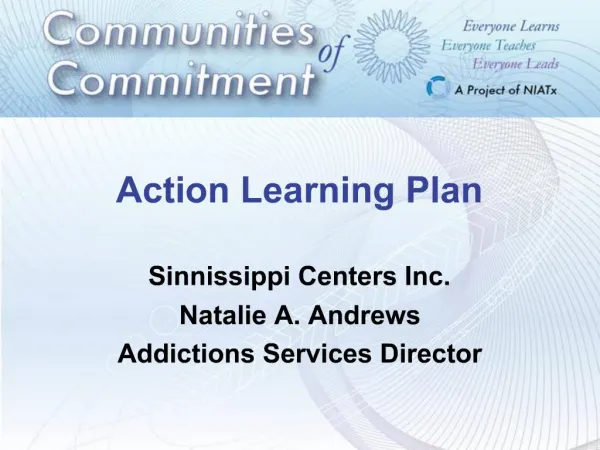 Action Learning Plan