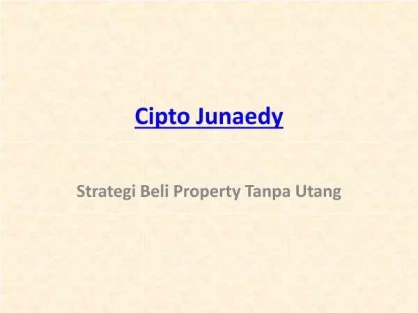 Download Cipto Junaedy