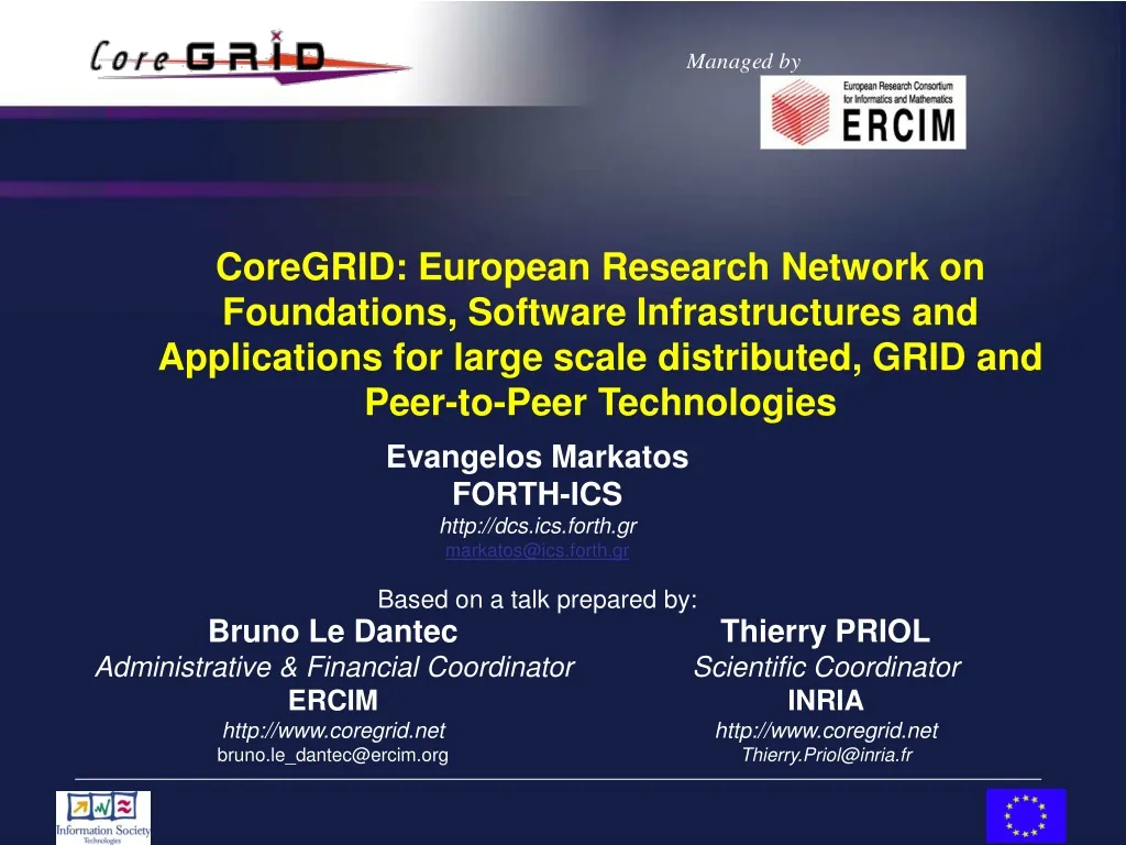coregrid european research network on foundations