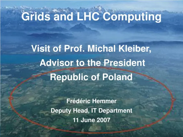 Grids and LHC Computing