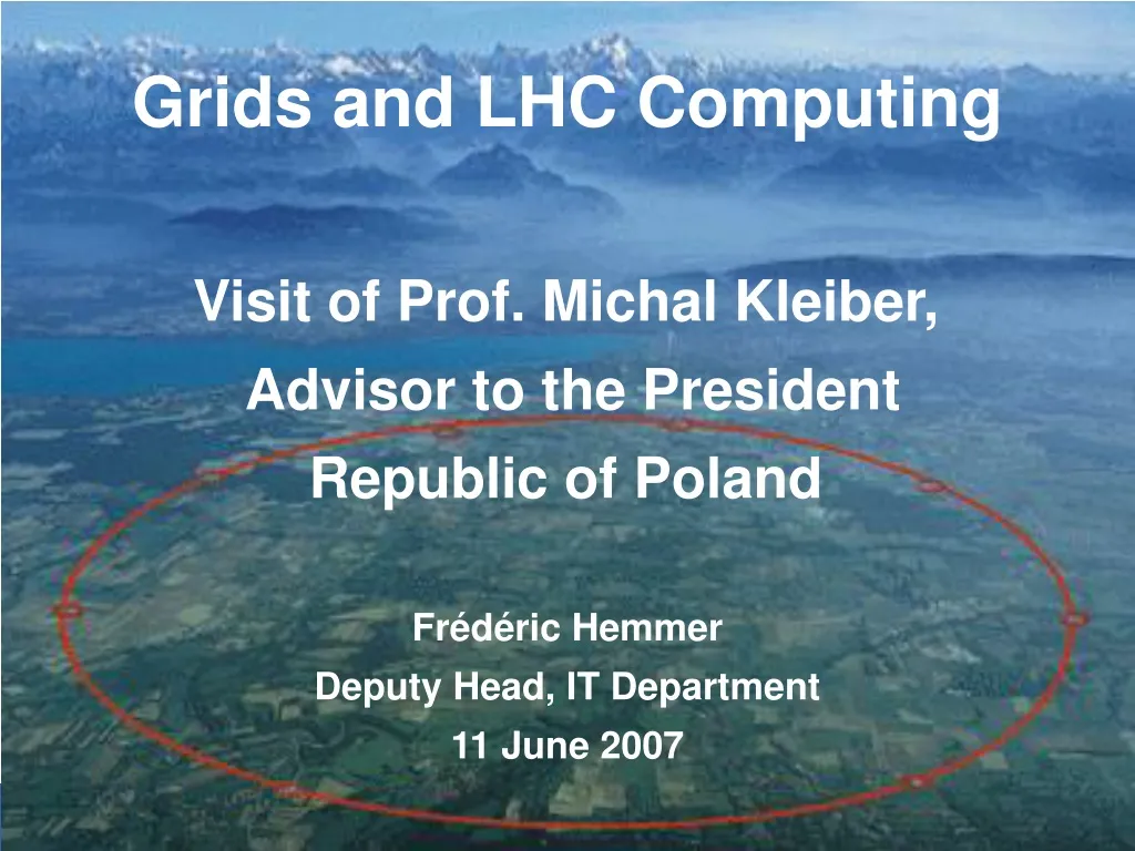 grids and lhc computing