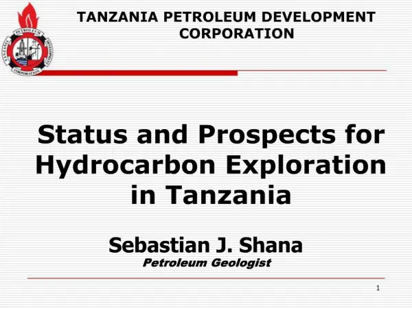 Sebastian J. Shana Petroleum Geologist