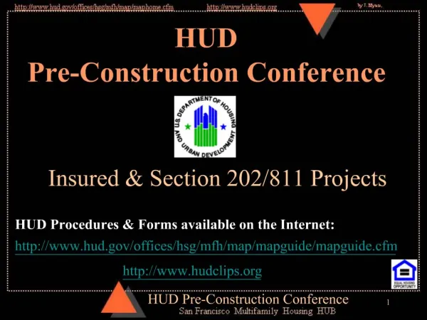 HUD Pre-Construction Conference