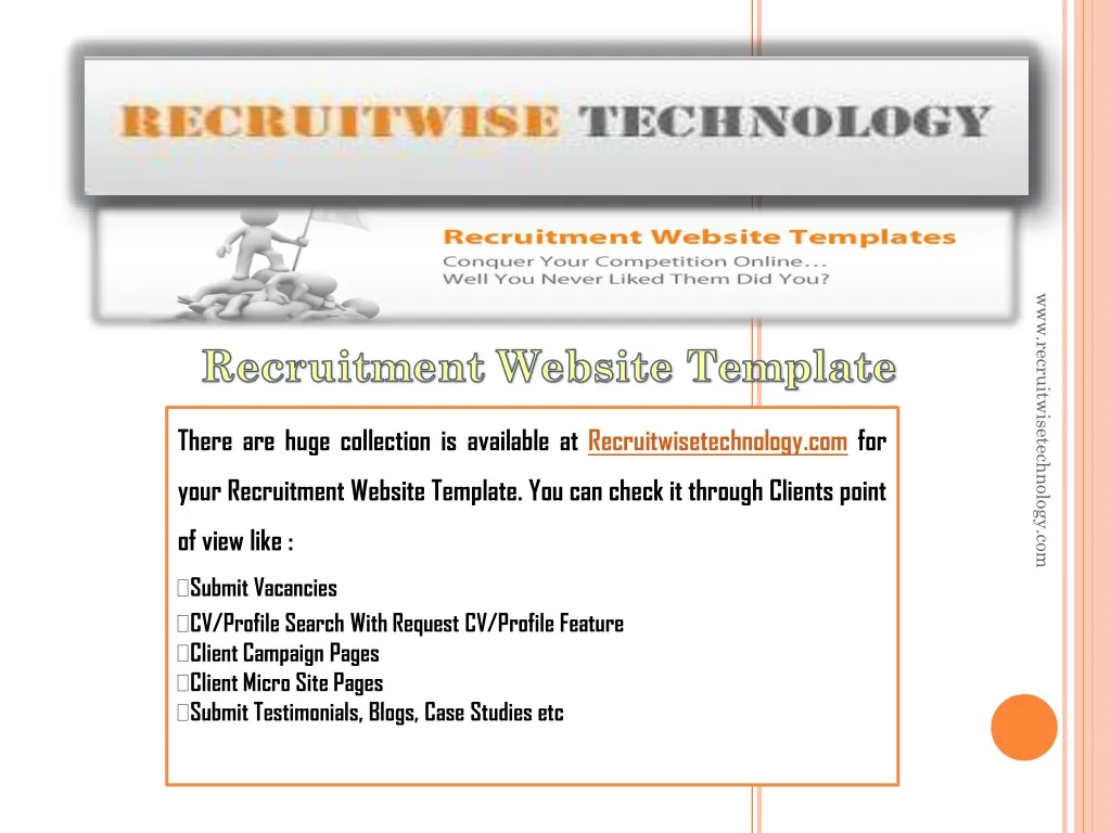 recruitment website template