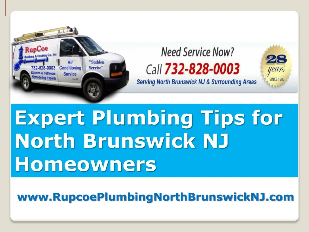 expert plumbing tips for north brunswick