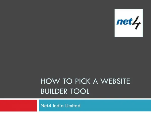 How to Pick a website builder tool