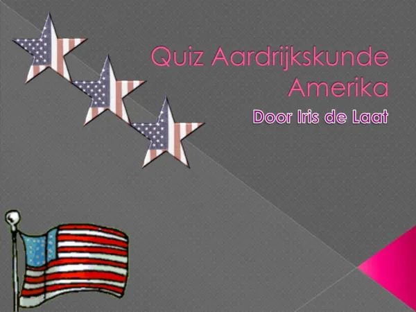 Quiz Aardrijkskunde Amerika