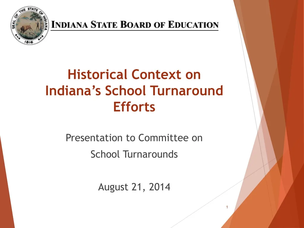 historical context on indiana s school turnaround efforts