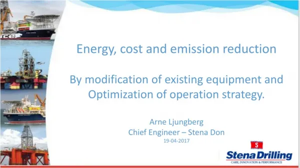 Energy, cost and emission reduction By modification of existing equipment and