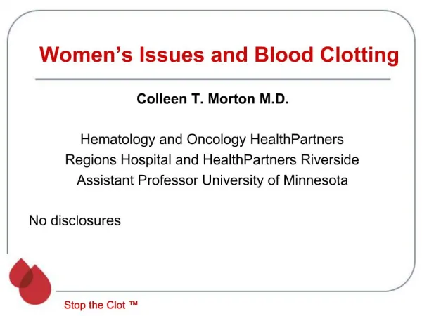 Stop the Clot