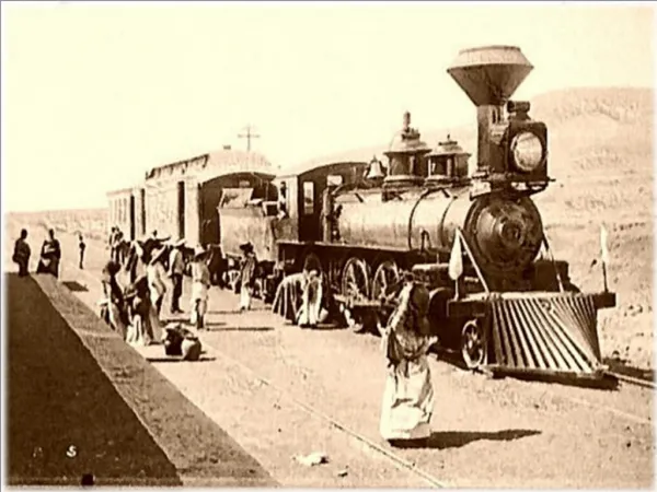 Primer Ferrocarril en Chile