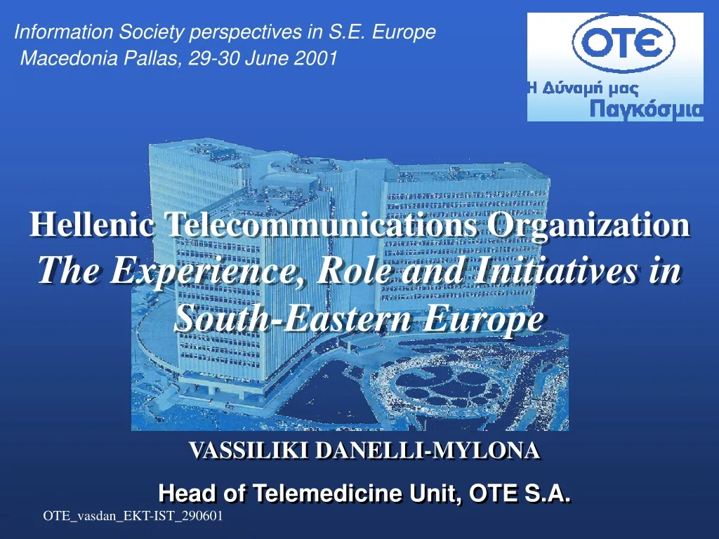 information society perspectives in s e europe