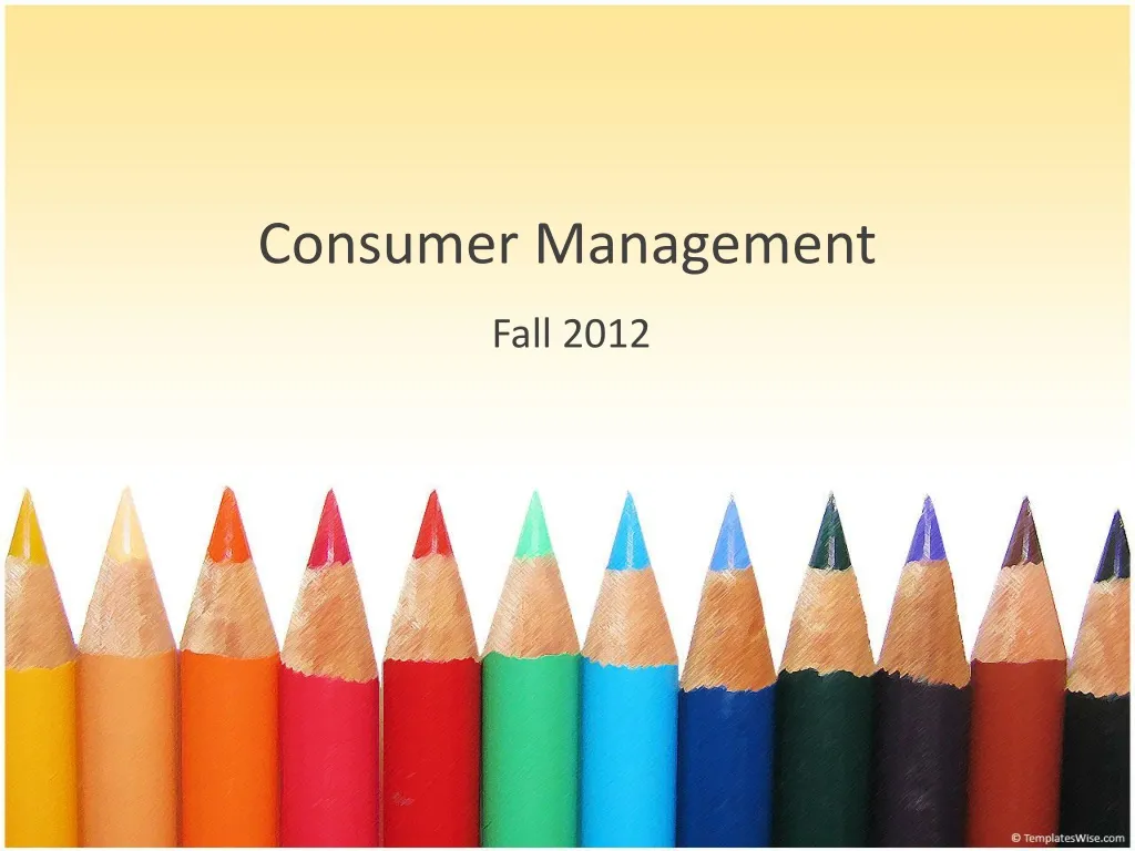 consumer management