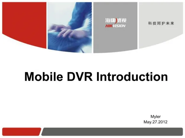 Mobile DVR Introduction