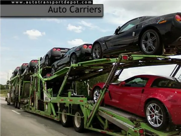 Get Quality Auto Carrier Services from AutoTransportDepot.Co